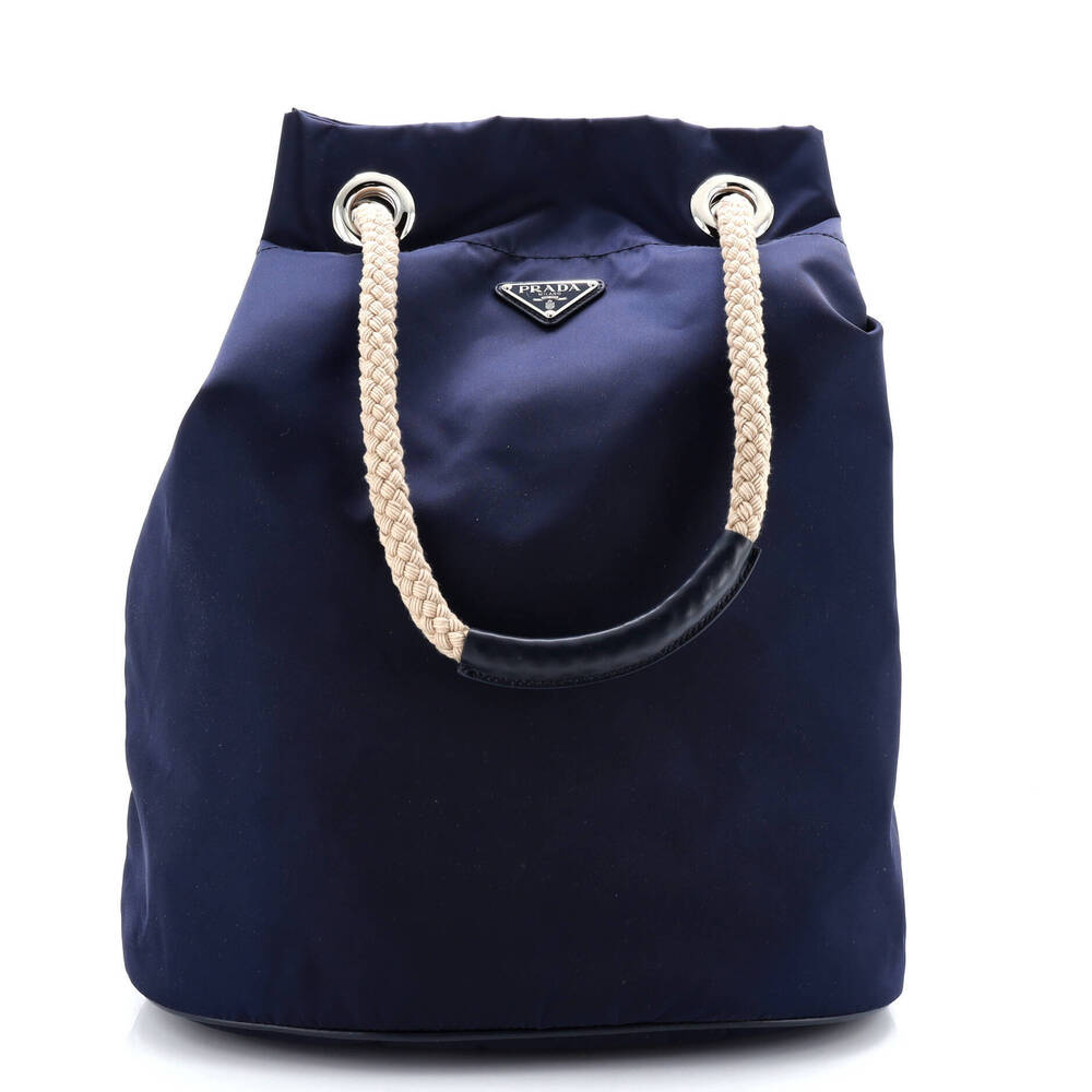 Prada Medium Mariner Bucket Bag Re-Nylon
